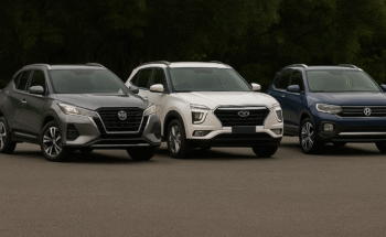 Nissan Kicks Sense é melhor que Creta Limited e T‑Cross Comfortline? Descubra o vencedor da disputa.