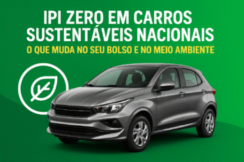 IPI Zero em Carros Sustentáveis Nacionais: O Que Muda no Seu Bolso e no Meio Ambiente